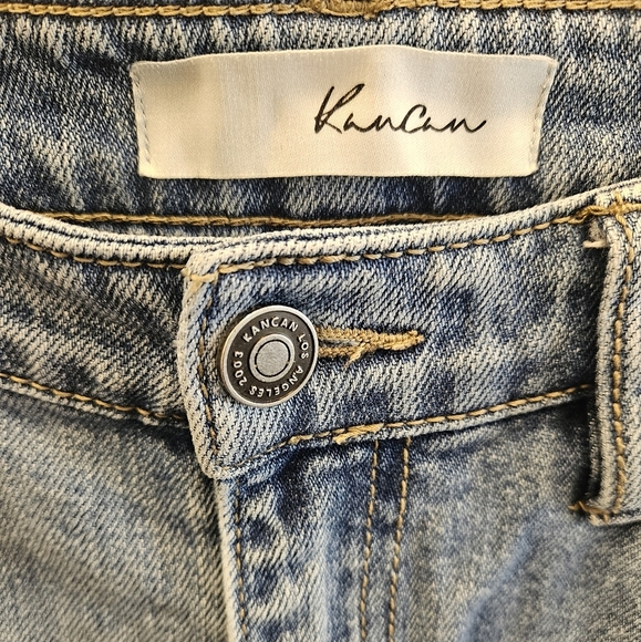 KanCan Samantha High Rise Distressed Denim Jean - Picture 4 of 8